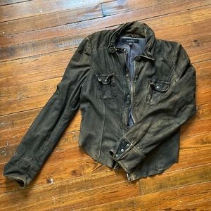 Muubaa vintage suede jacket